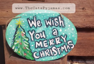 We Wish you a Merry Christmas Sign